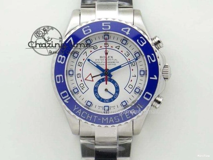 MiroTime 0115 Tailored Daytona 116515 BTF 1:1 Best Edition White Dial on Oysterflex Rubber Strap SA4130 V 2262